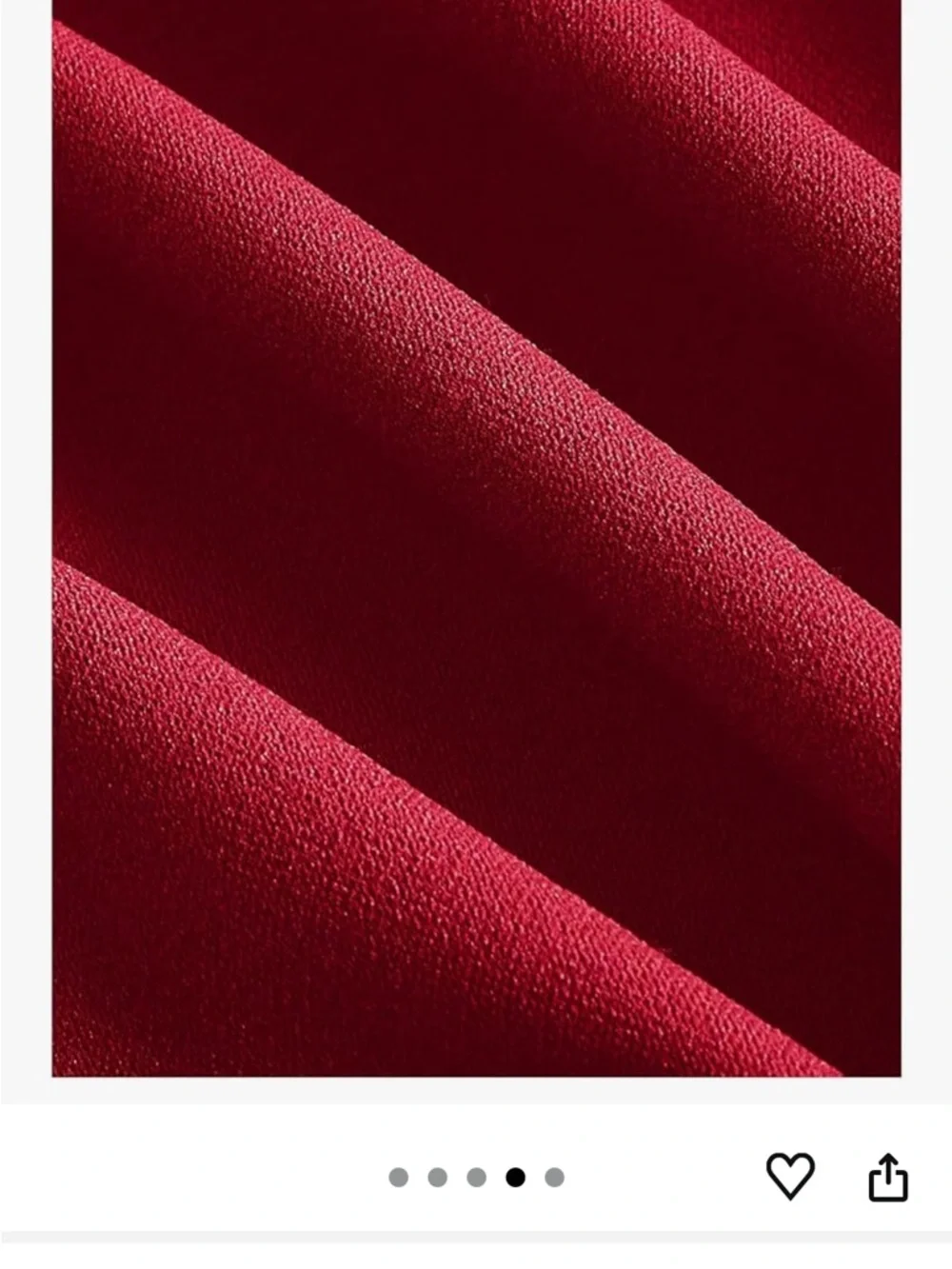 Sleeveless Lace-Up Button-Front Vest Top in Red XL - Picture 8 of 9